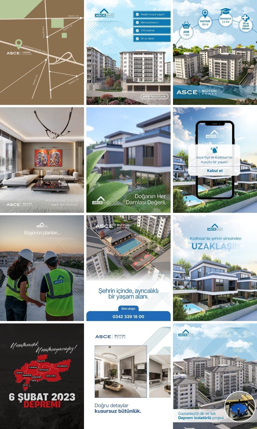 ASCE GYO İçerikleri